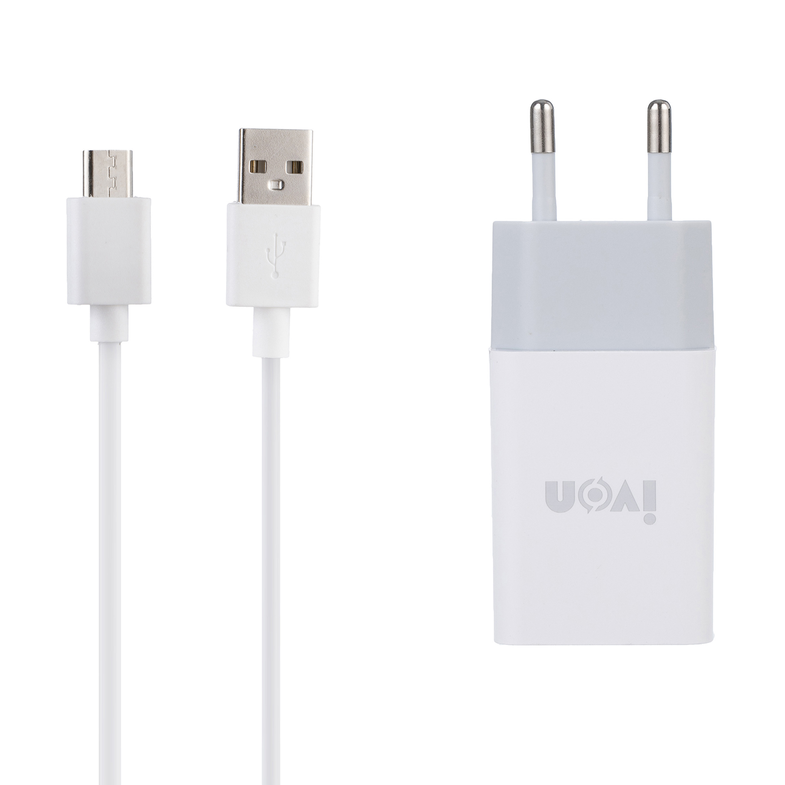 شارژر دیواری آیوان مدل AD-33 همراه با کابل microUSB