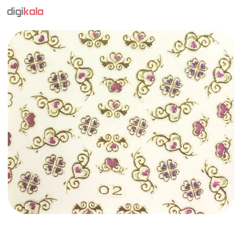 استیکر طراحی ناخن اس.استار کد 02 استیکر طراحی ناخن اس.استار کد 02