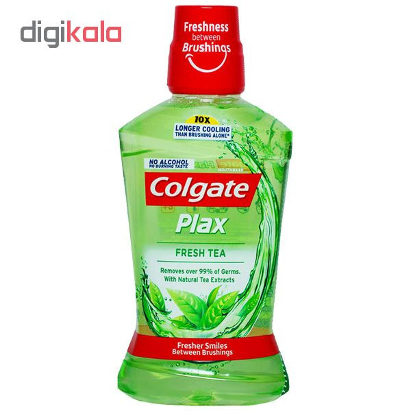 دهان شویه کلگیت سری PLAX مدل TEAFRESHحجم 500 میلی لیتر