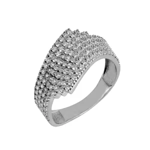 انگشتر نقره زنانه مد و کلاس کد MC-280