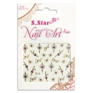 استیکر طراحی ناخن اس.استار کد 03