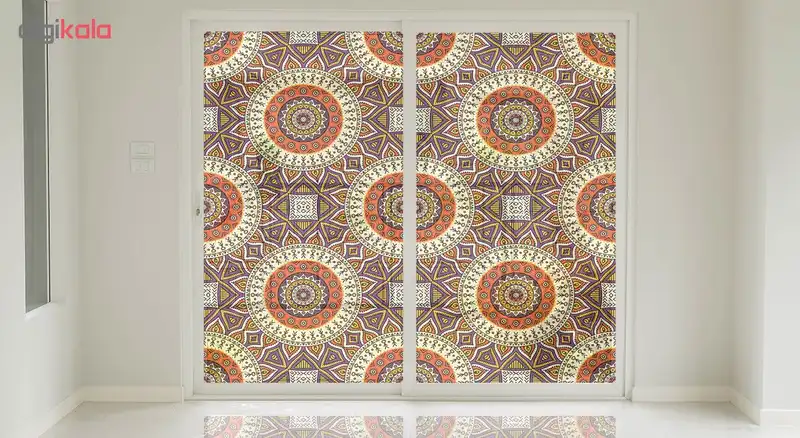 استیکر شیشه طرح سنتی کد 19