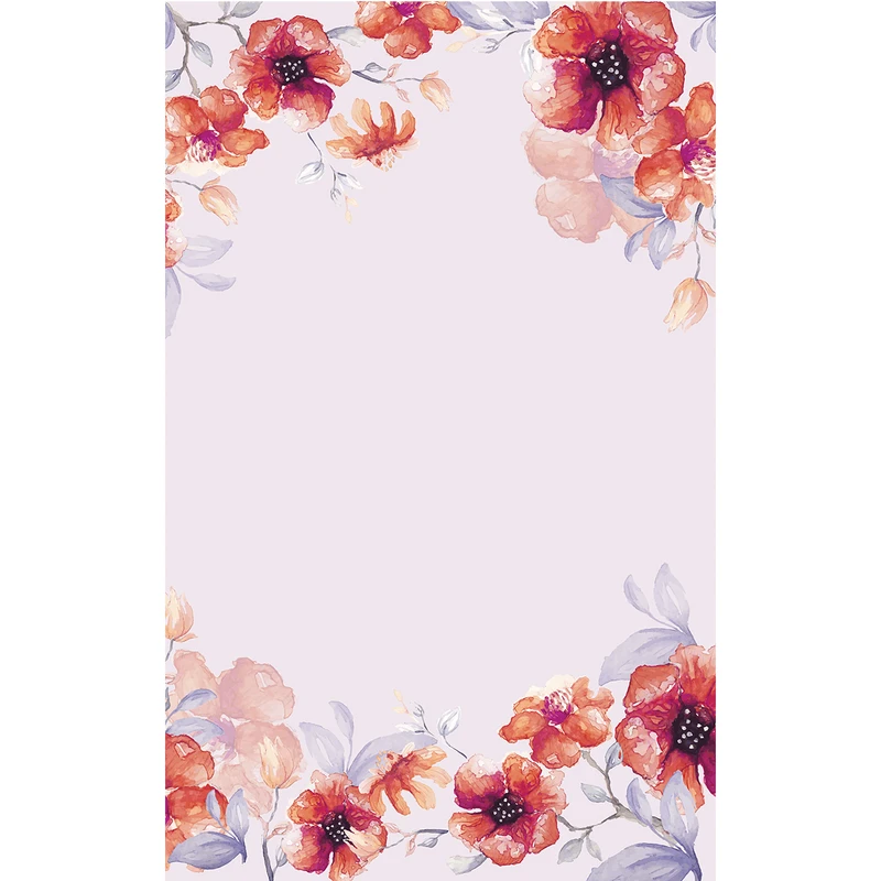 استیکر شیشه طرح گل کد 14