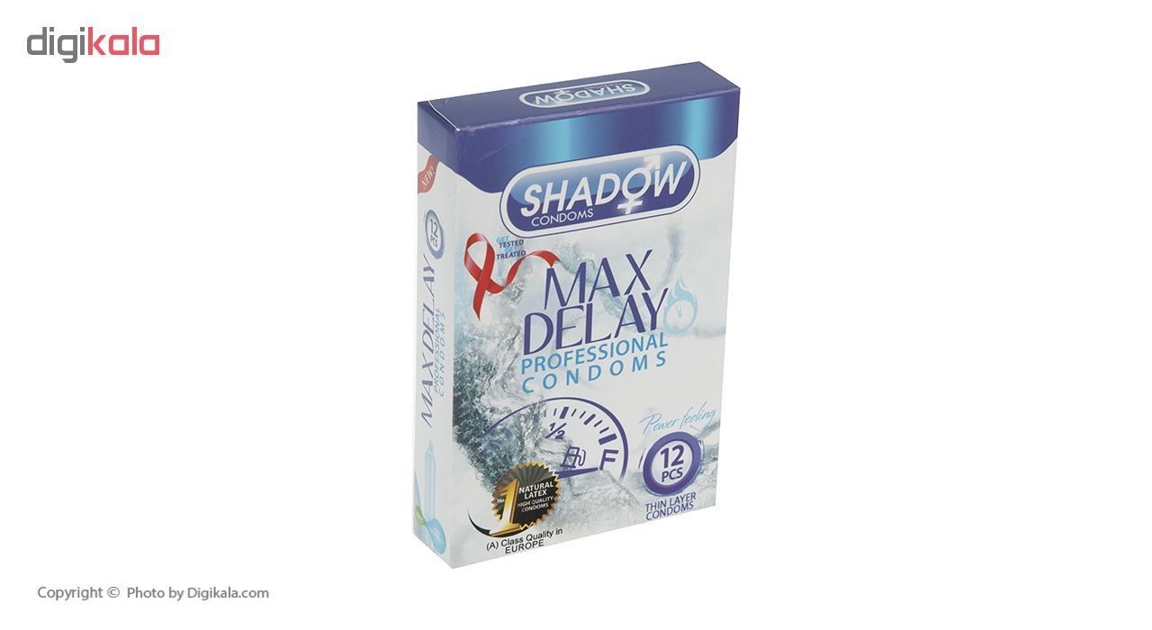 کاندوم شادو مدل Max Delay بسته 12 عددی -  - 3