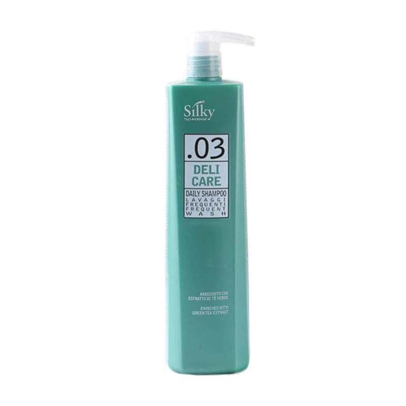 شامپو مو سیلکی مدل Deli care کد 03 حجم 1000 میلی لیتر