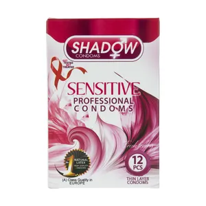 Shadow Sensitive Condoms 12 Pcs
