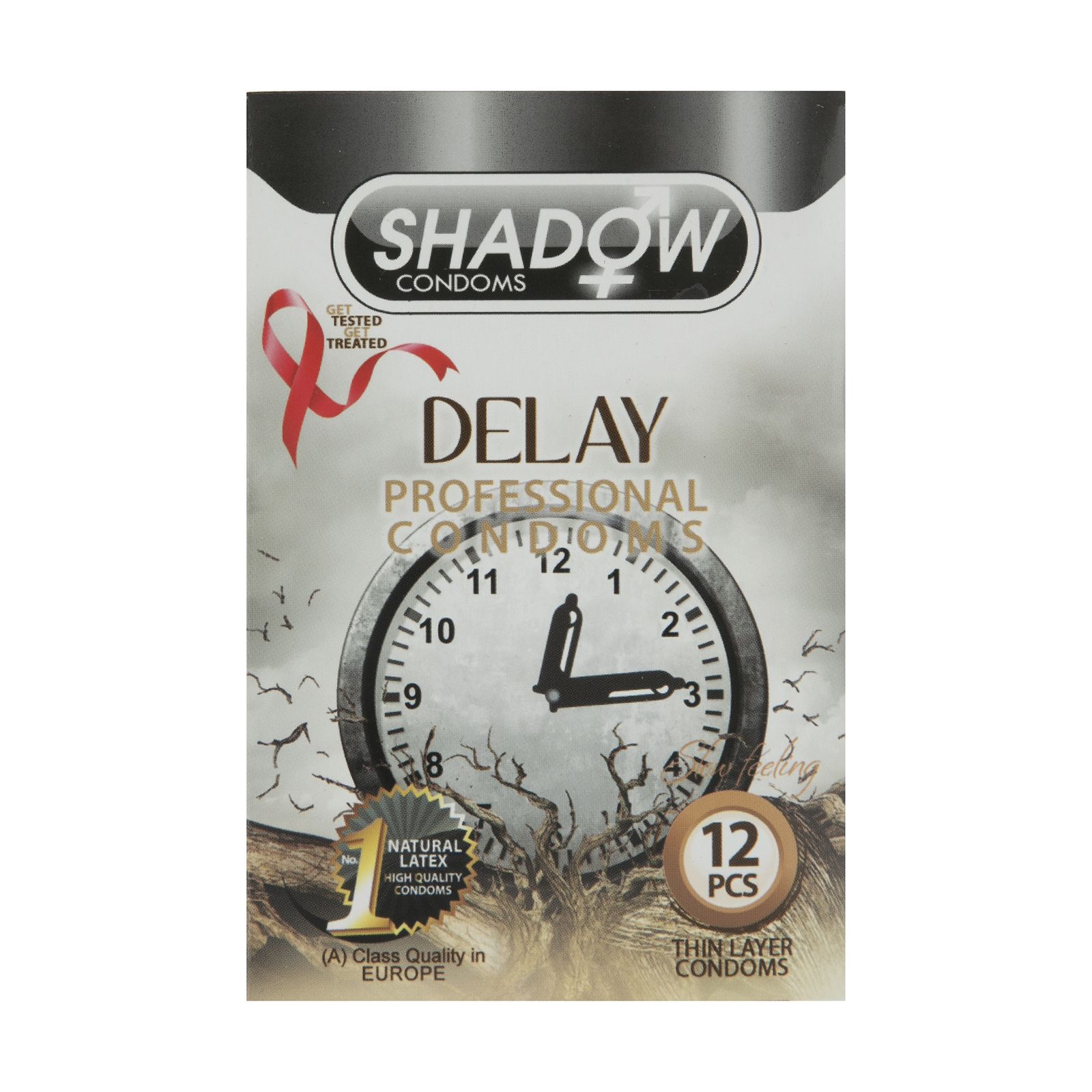 کاندوم شادو مدل Delay بسته 12 عددی -  - 1