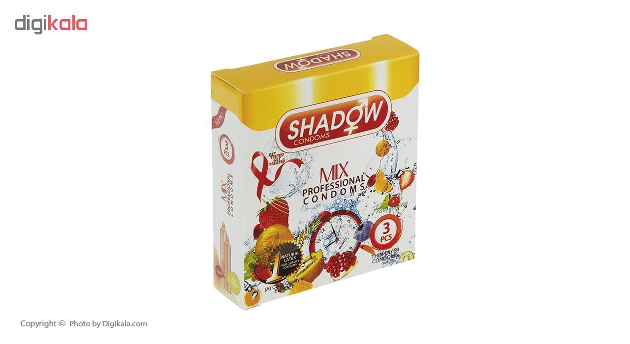 کاندوم شادو مدل Mix بسته 3 عددی -  - 3