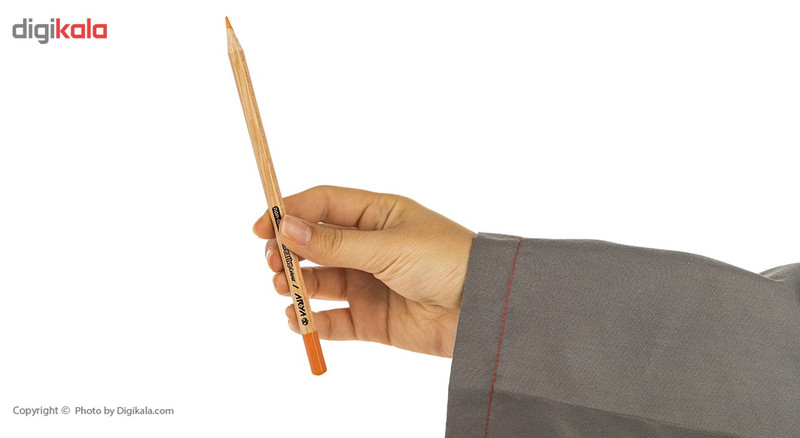 مداد رنگی 12 + 3 رنگ آریا مدل 3021