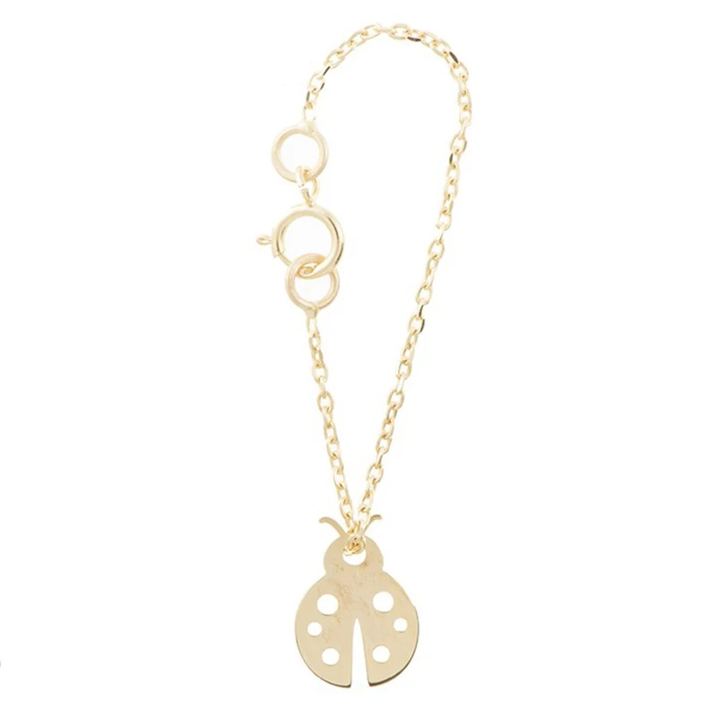 آویز ساعت طلا 18 عیار زنانه طرح کفشدوزک کد SG504