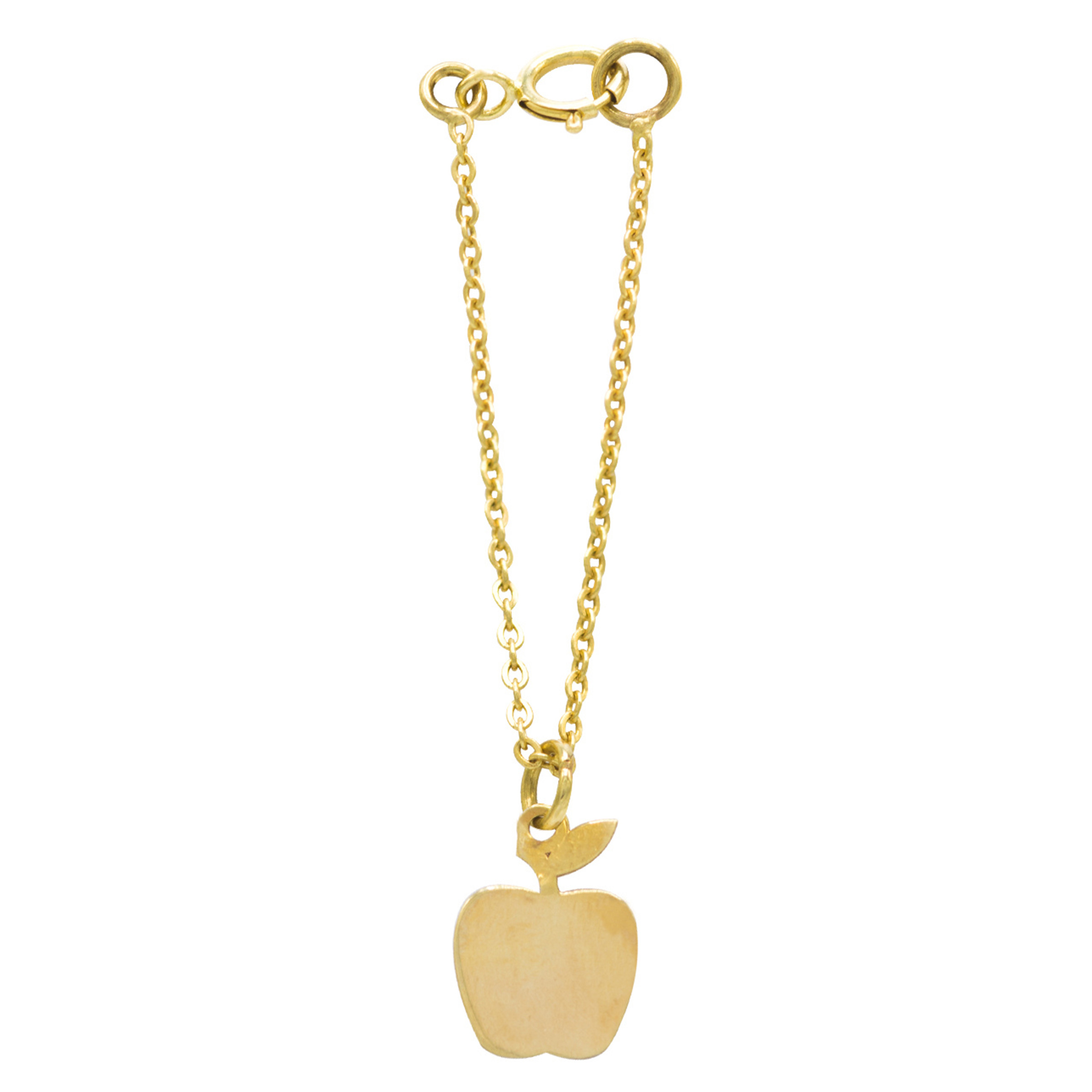آویز ساعت طلا 18 عیار زنانه طرح سیب کد SG516