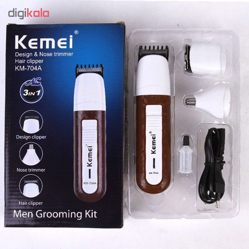 ماشین اصلاح موی صورت کیمی مدل KM-704A
