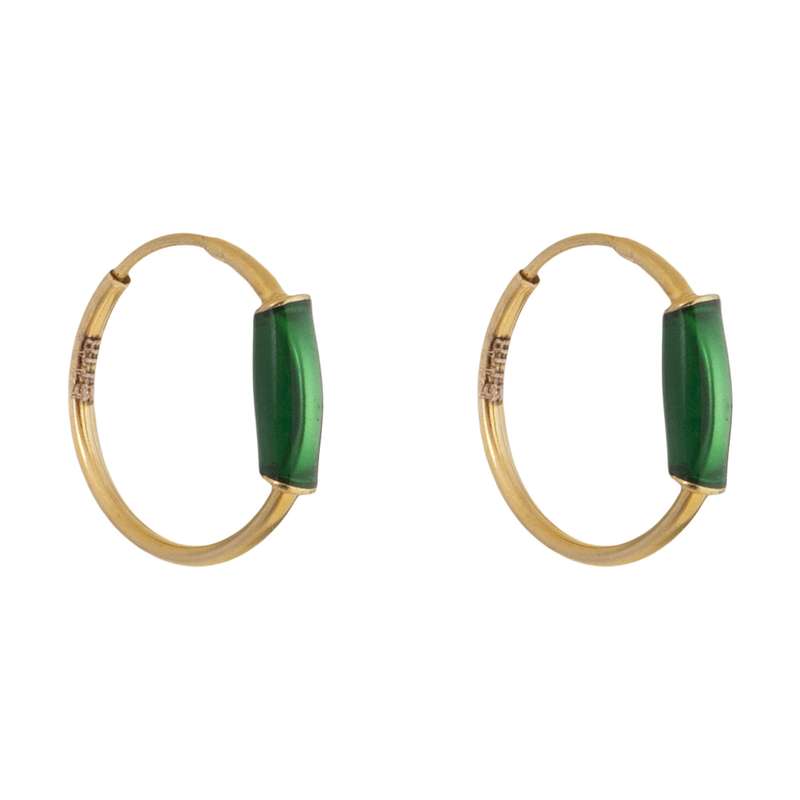 گوشواره طلا 18 عیار دخترانه کد ER-006