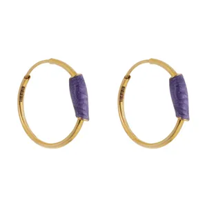 گوشواره طلا 18 عیار دخترانه کد ER-008