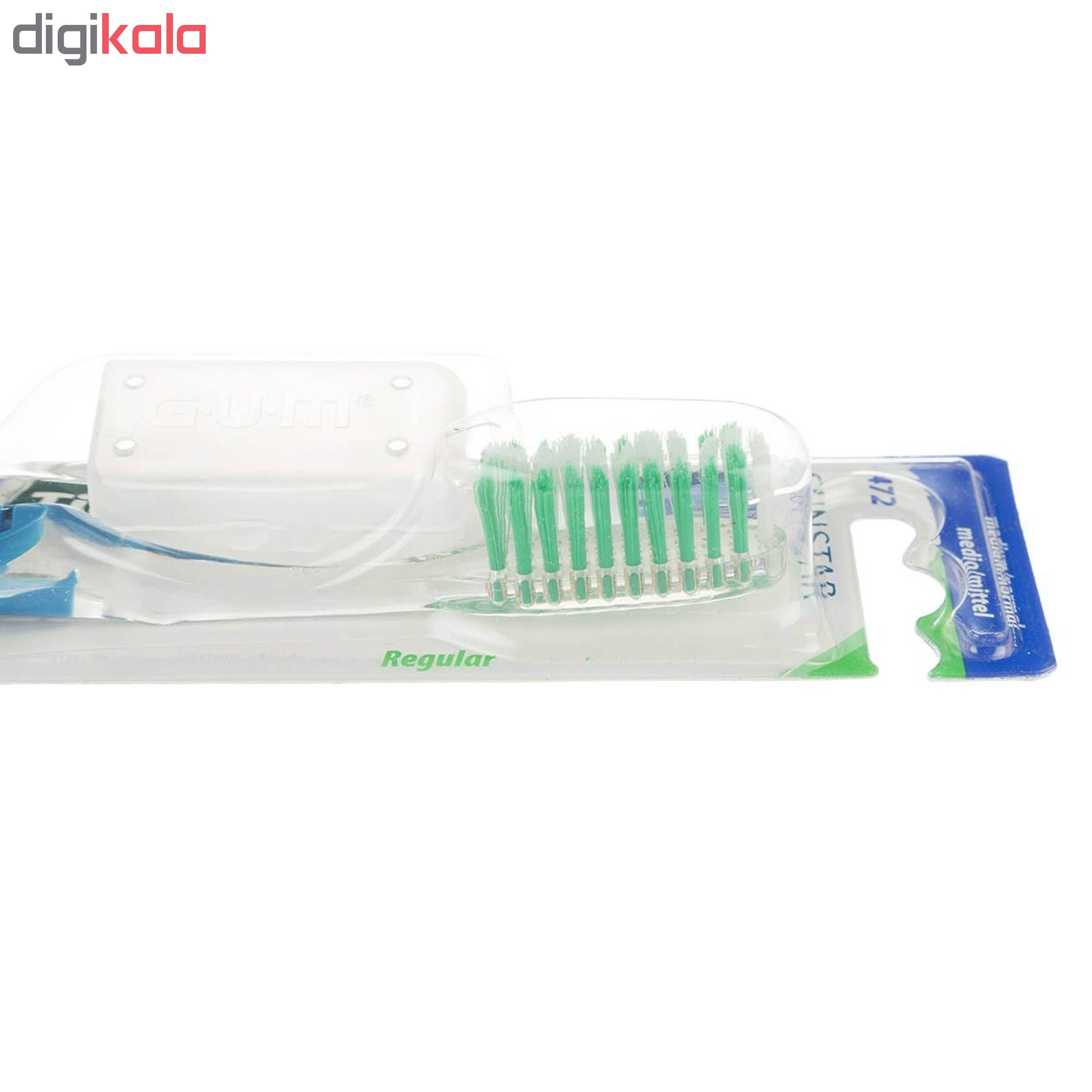 مسواک جی یو ام مدل Micro Tip با برس متوسط