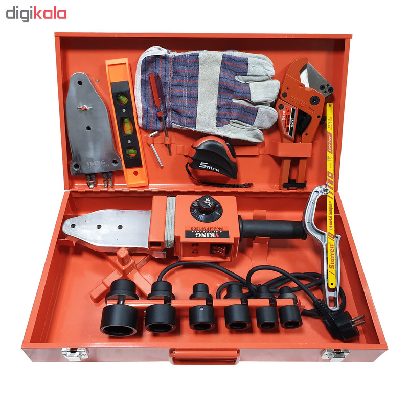 مجموعه 16 عددی دستگاه جوش لوله سبز ویکینگ مدل YP1500W مجموعه 16 عددی دستگاه جوش لوله سبز ویکینگ مدل YP1500W