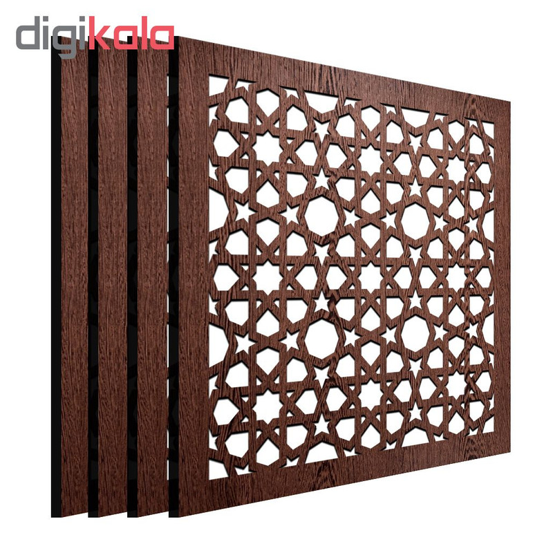 تایل سقفی کد LMG007-V سایز 60*60 سانتی متر بسته 4 عددی