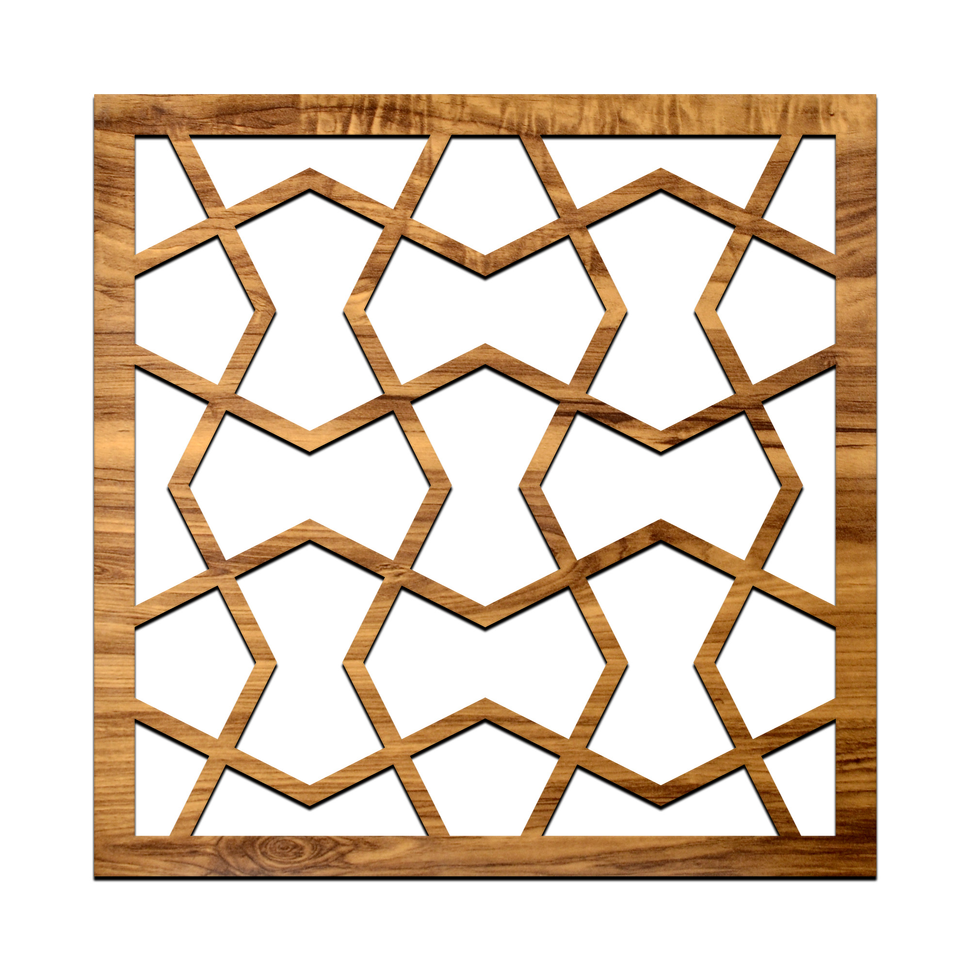 تایل سقفی کد LMG008-A سایز 60*60 سانتی متر بسته 4 عددی