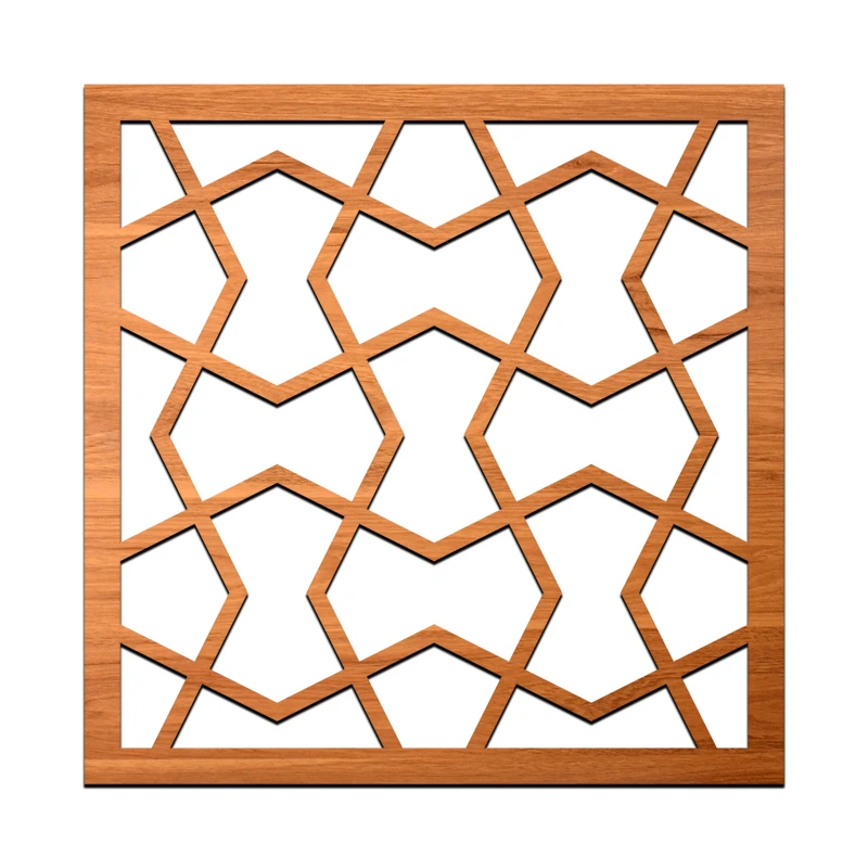 تایل سقفی کد LMG008-G سایز 60*60 سانتی متر بسته 4 عددی