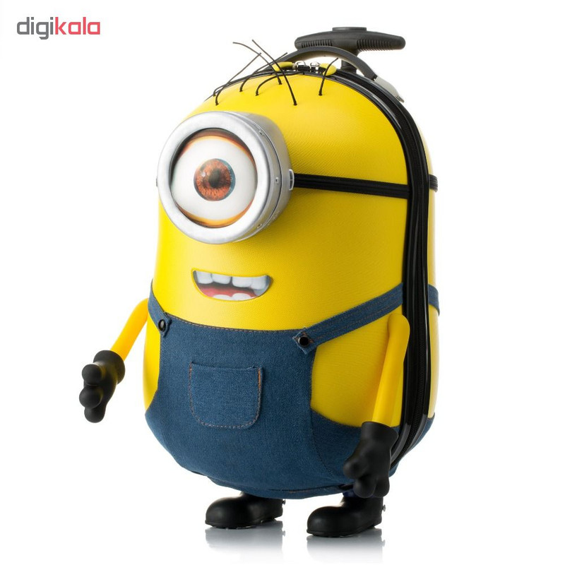 چمدان کودک مدل minions چمدان کودک مدل minions