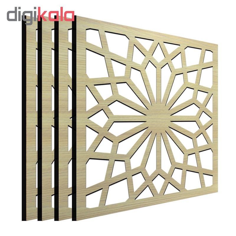 تایل سقفی کد LMG009-B سایز 60*60 سانتی متر بسته 4 عددی