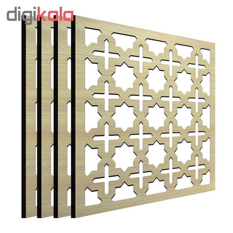 تایل سقفی کد LMG0010-B سایز 60*60 سانتی متر بسته 4 عددی