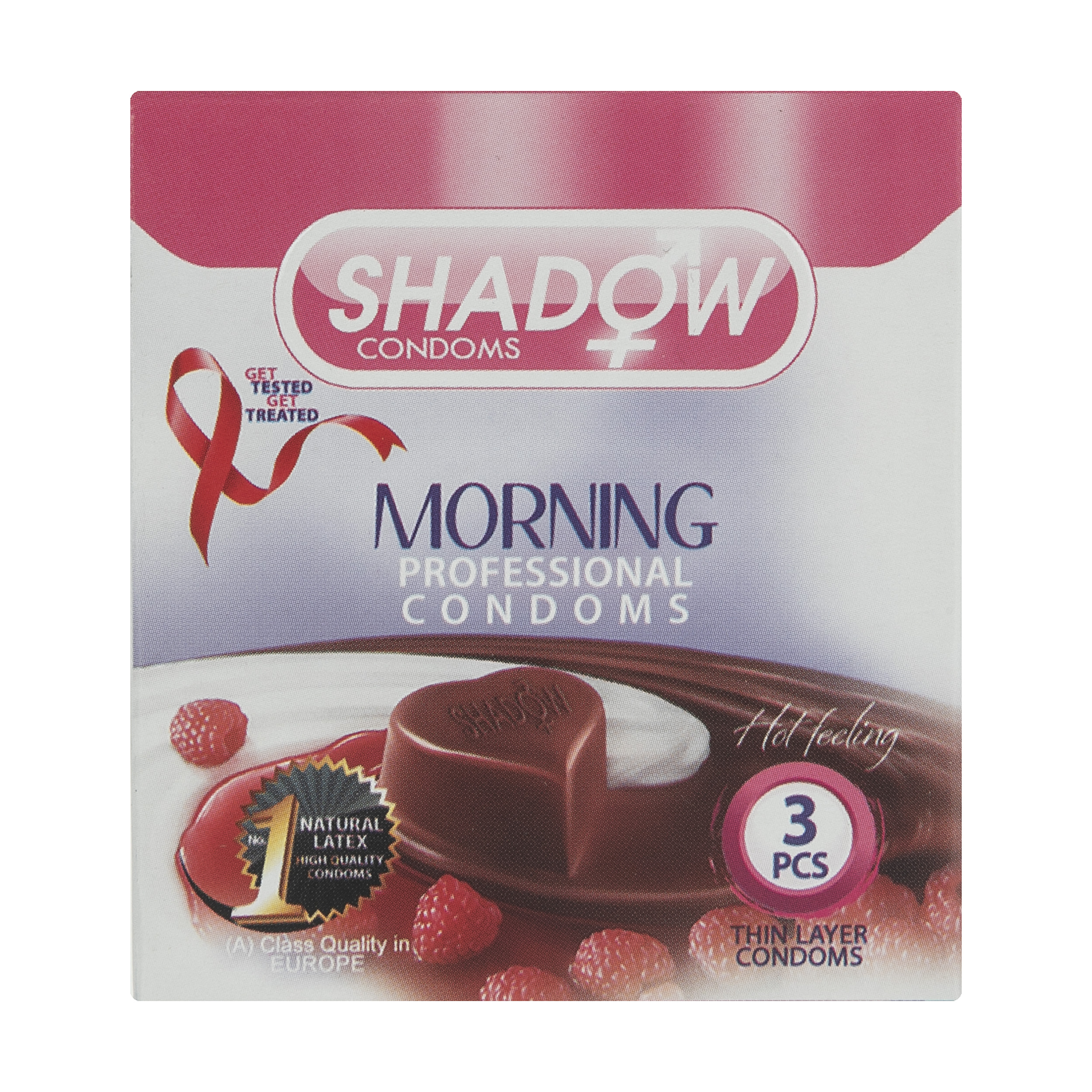 کاندوم شادو مدل Morning بسته 3 عددی