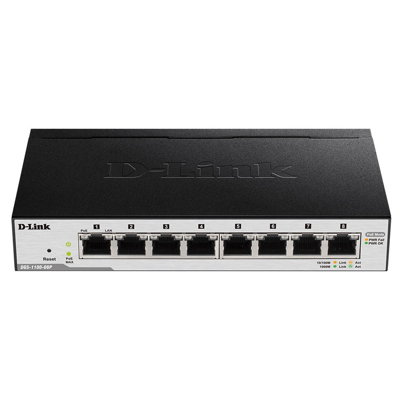 سوئیچ 8 پورت دی لینک مدل DGS-1100-08P