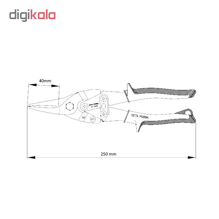 قیچی ورق بر ستافرم مدل J04-250S