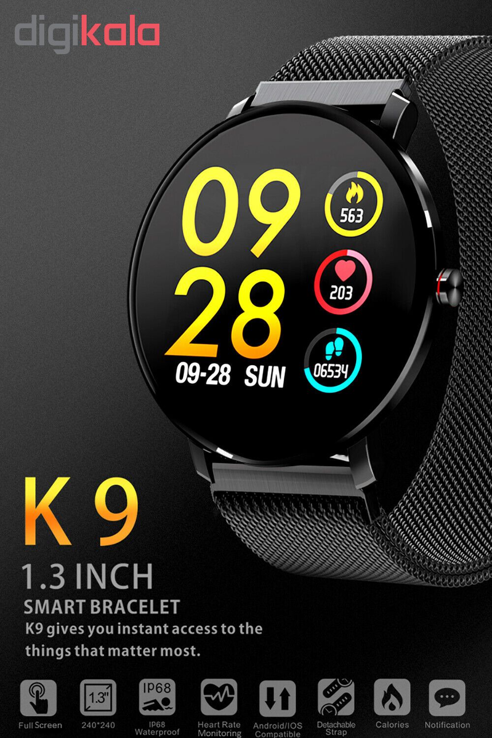 Reloj inteligente 2024 senbono k9