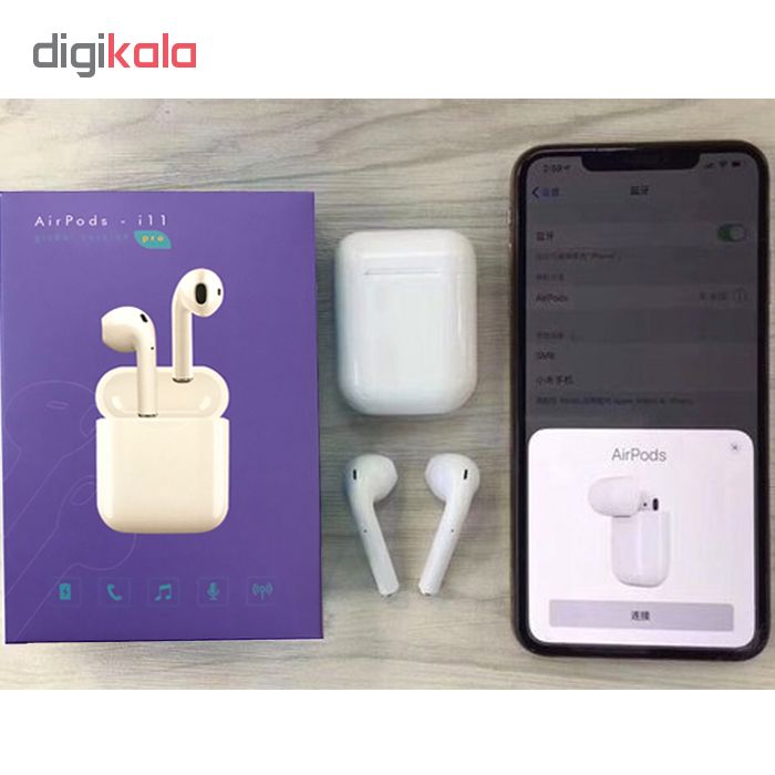 هدفون بی‌سیم مدل AirPods i11Pro- global version