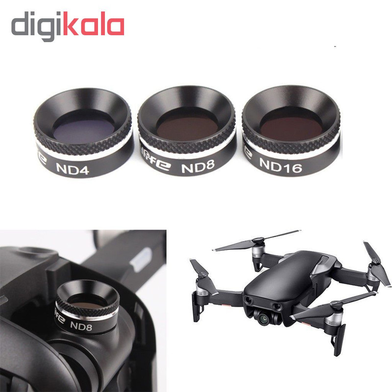 فیلتر لنزسانی لایف مدلbc14 مناسب برای کوادکوپتر mavic air مجموعه 4 عددی