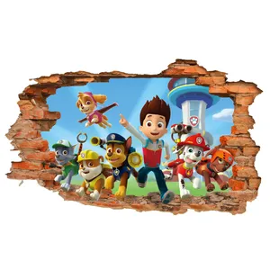 استیکر دیواری ژیوار طرح paw patrol