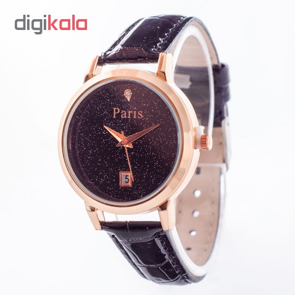 ساعت مچی عقربه ای زنانه پاریس مدل PAR 5533L - CH-ME-TA