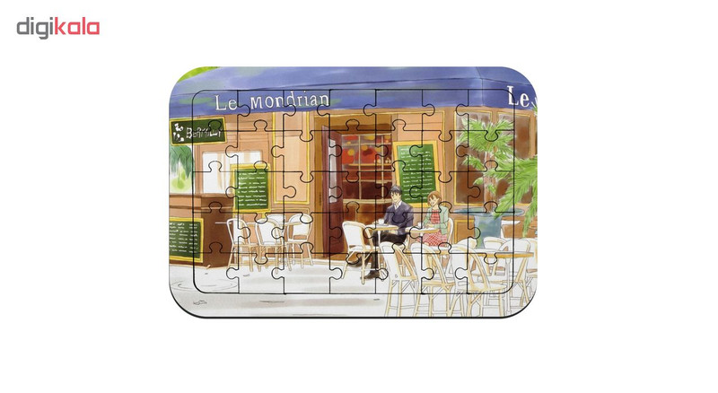 پازل 35 تکه طرح anime cafe مدل NI13