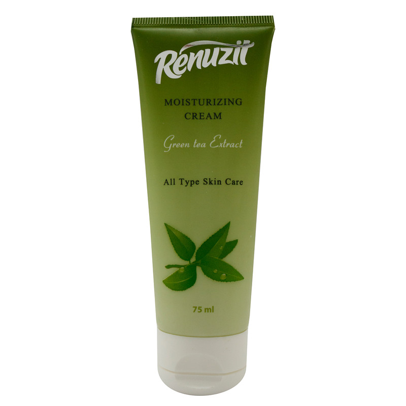 کرم مرطوب کننده رینو زیت مدل Green Tea حجم 75 میلی لیتر