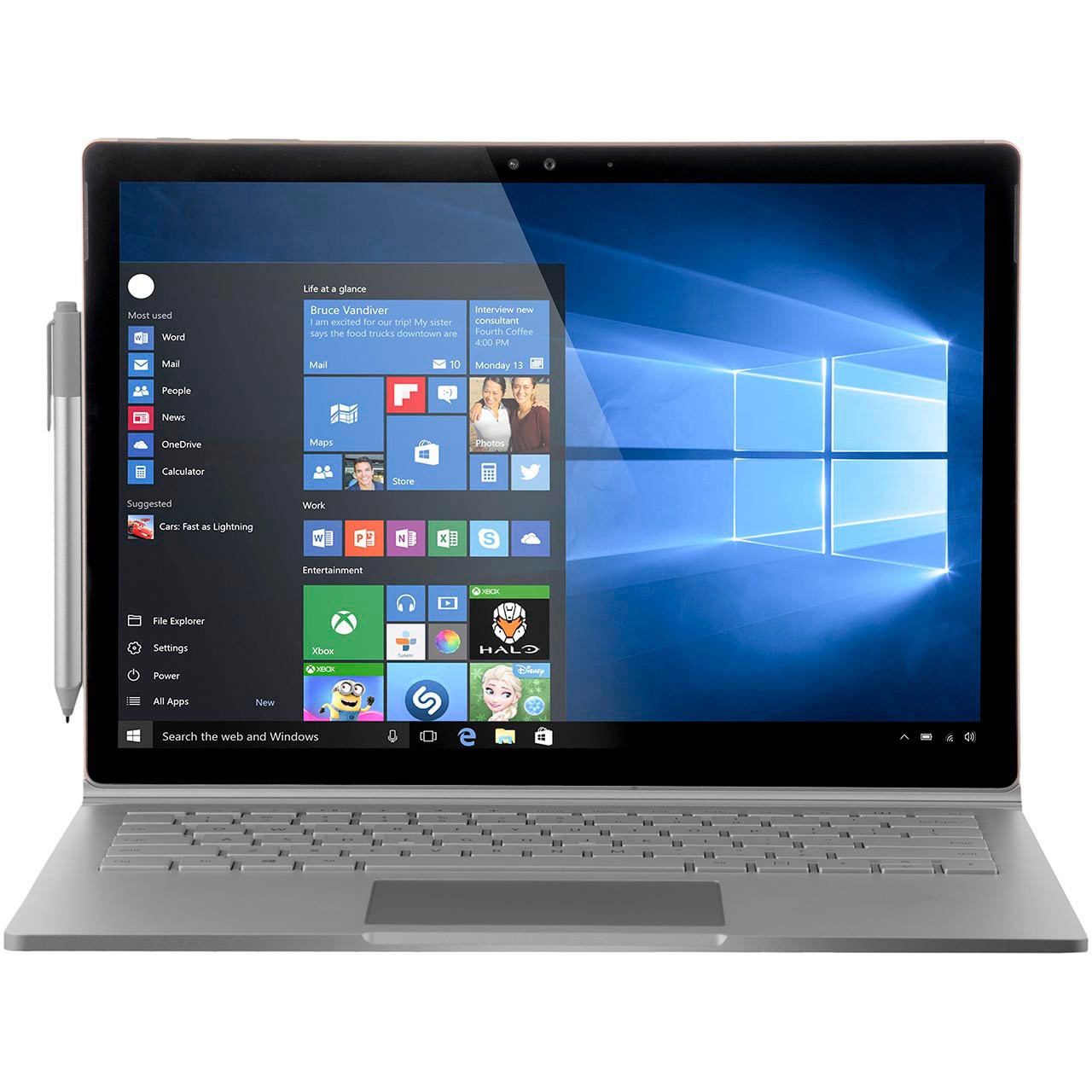 لپ تاپ 13 اینچی مایکروسافت مدل Surface Book Performance Base - B