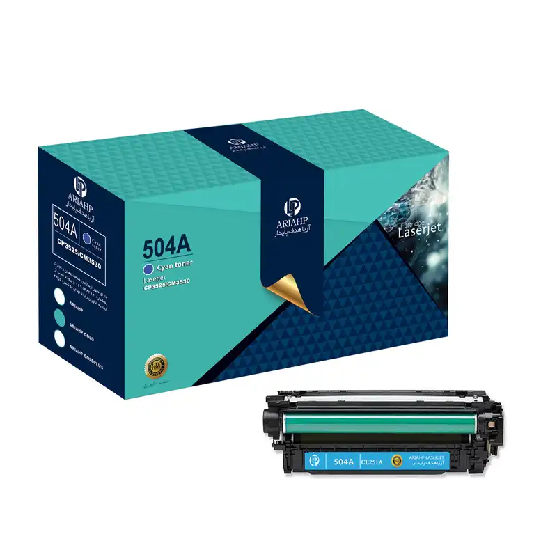 تونر آبی آریا اچ پی مدل Gold-504A