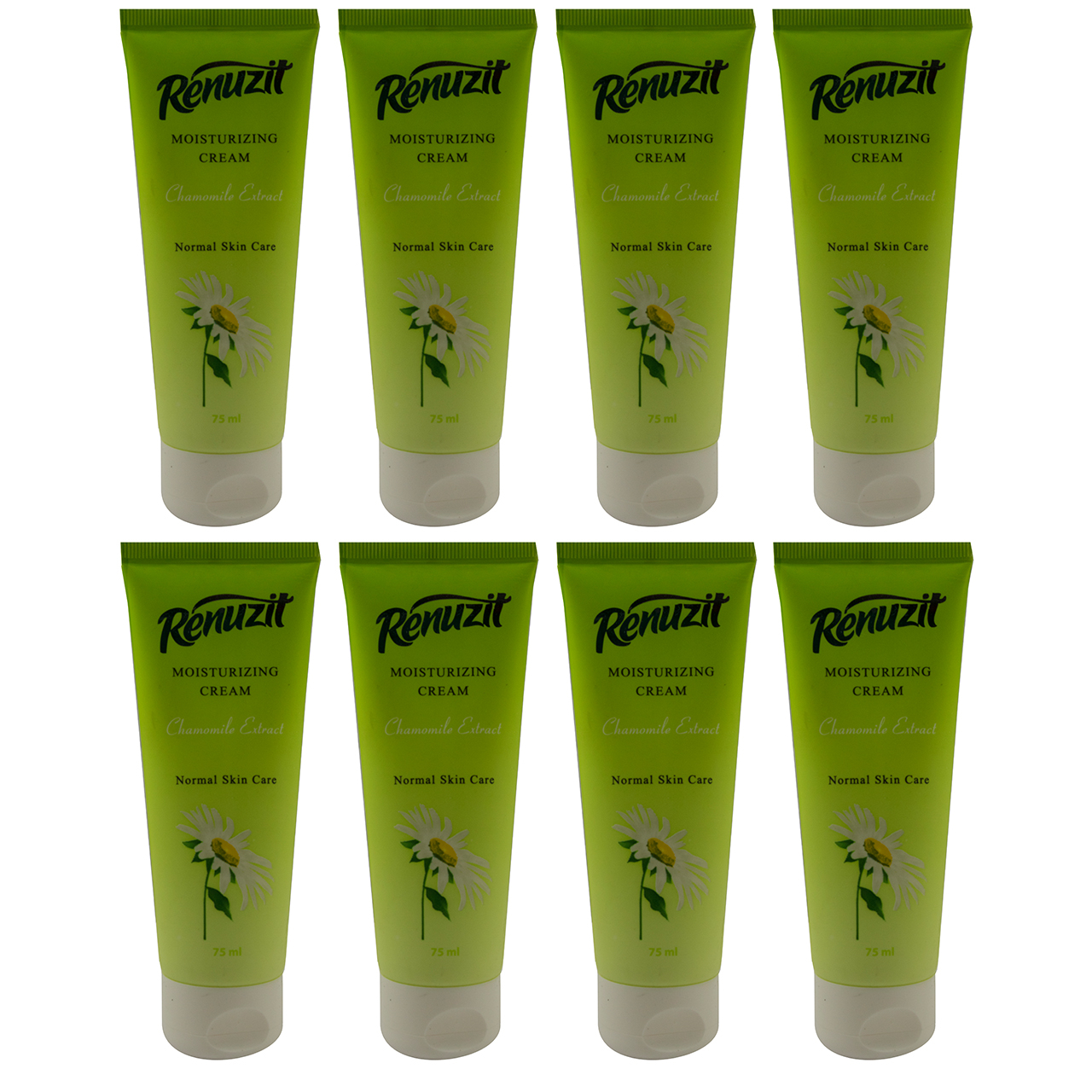 کرم مرطوب کننده رینو زیت مدل chamomile حجم 75 میلی لیتر مجموعه 8 عددی