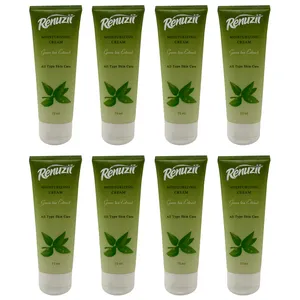 کرم مرطوب کننده رینو زیت مدل Green Tea حجم 75 میلی لیتر مجموعه 8 عددی