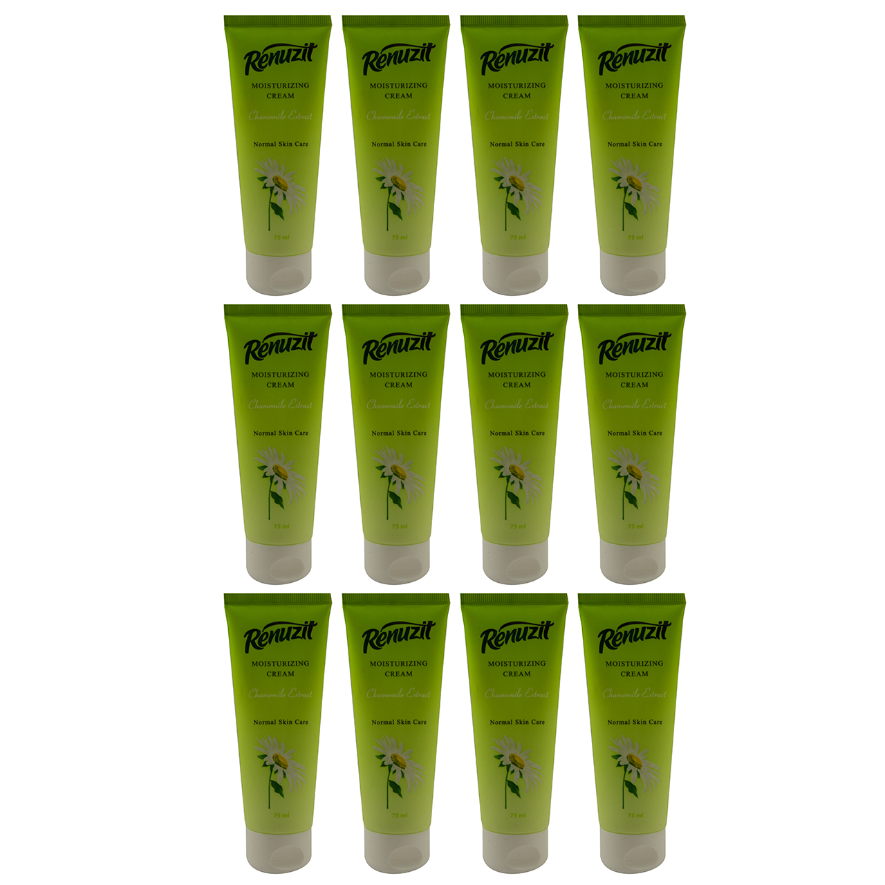 کرم مرطوب کننده رینو زیت مدل chamomile حجم 75 میلی لیتر مجموعه 12 عددی