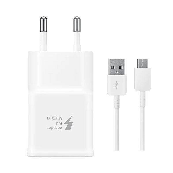 شارژر دیواری مدل EP-TA20EWEYGWW به همراه کابل تبدیل  microUSB