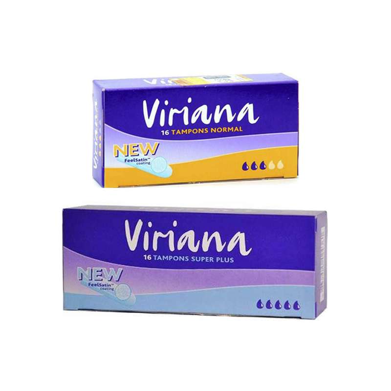 تامپون ویریانا مدل Super Plus & Normal مجموعه 2 عددی