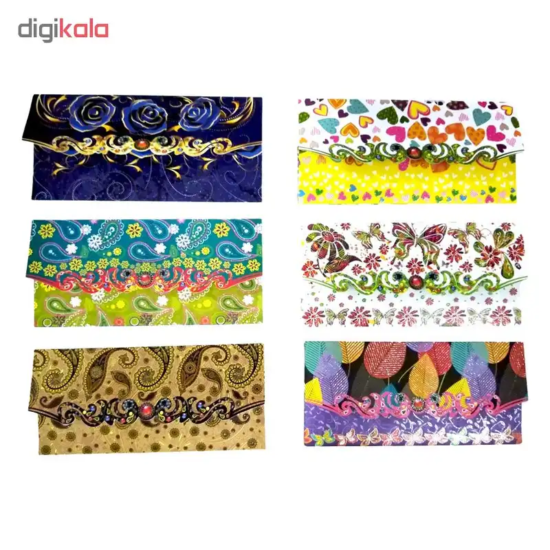 پاکت پول کد PH102 مجموعه 12 عددی