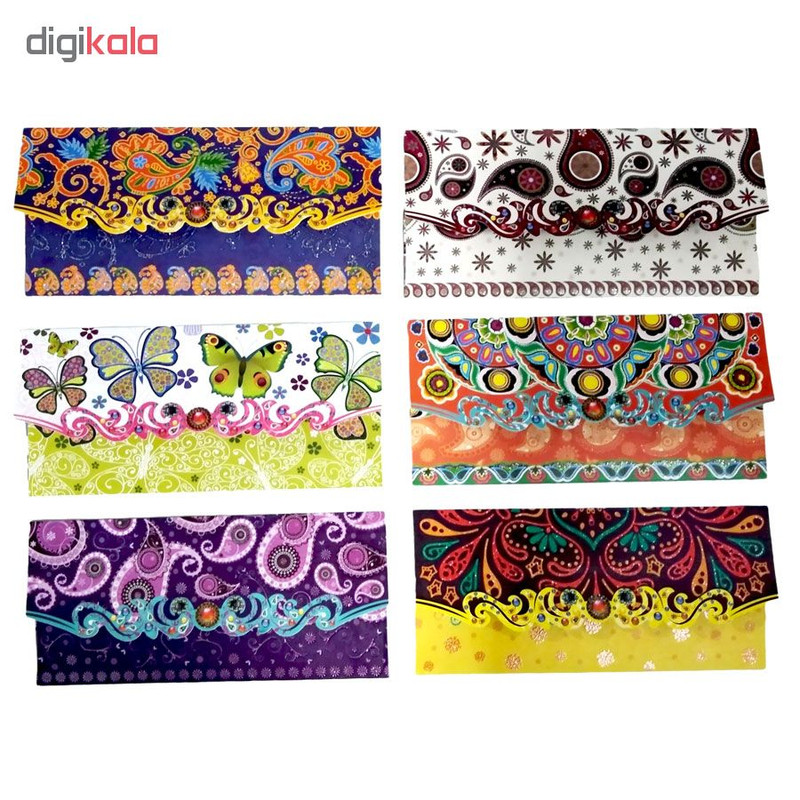 پاکت پول کد PH102 مجموعه 12 عددی