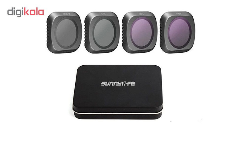 فیلترلنز سانی لایف مدل ND*4MM مجموعه 4 عددی مناسب برای دوربین دی جی آی MAVIC 2 PRO
