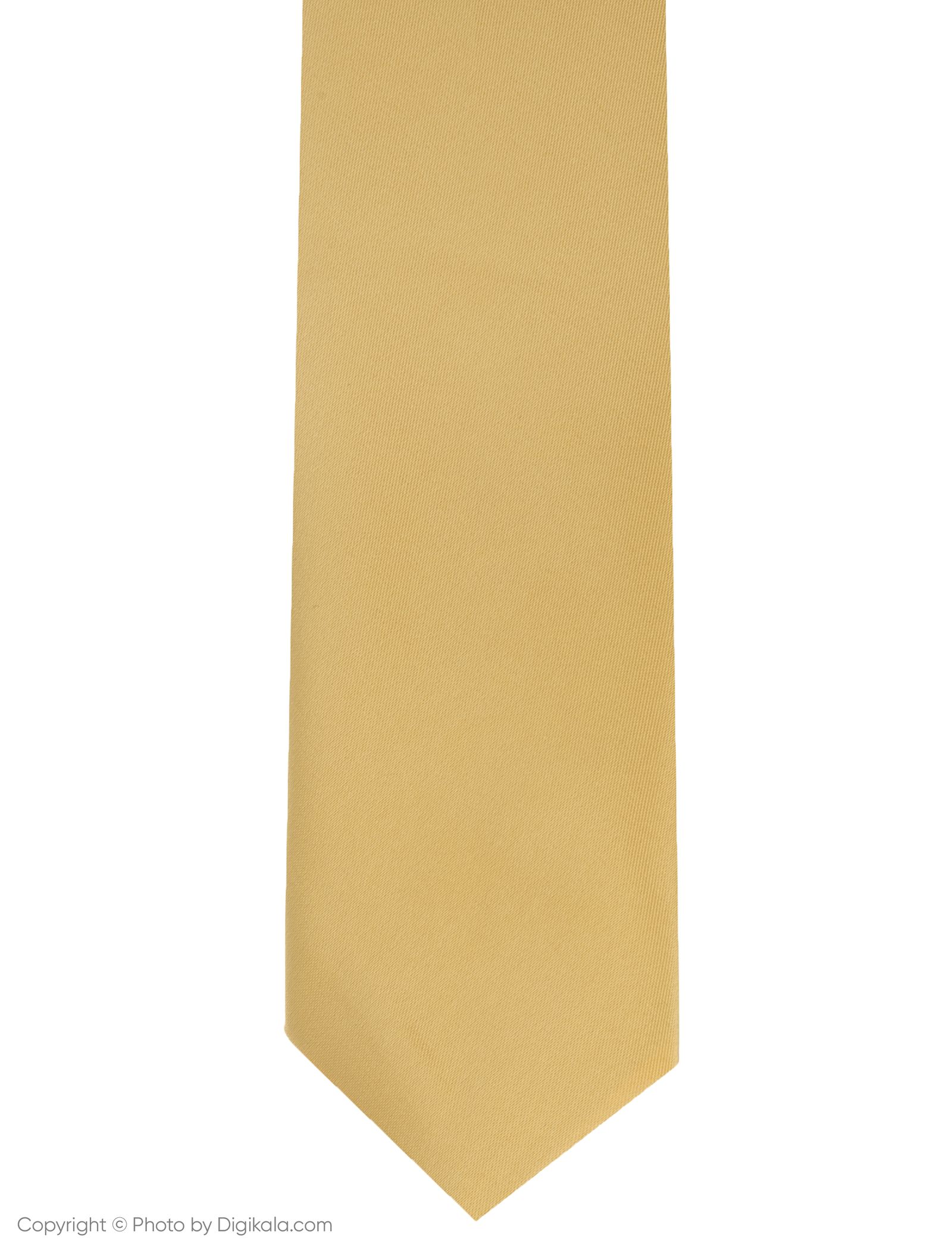 کراوات پاترون مدل TGBD3 - طلایی - 3