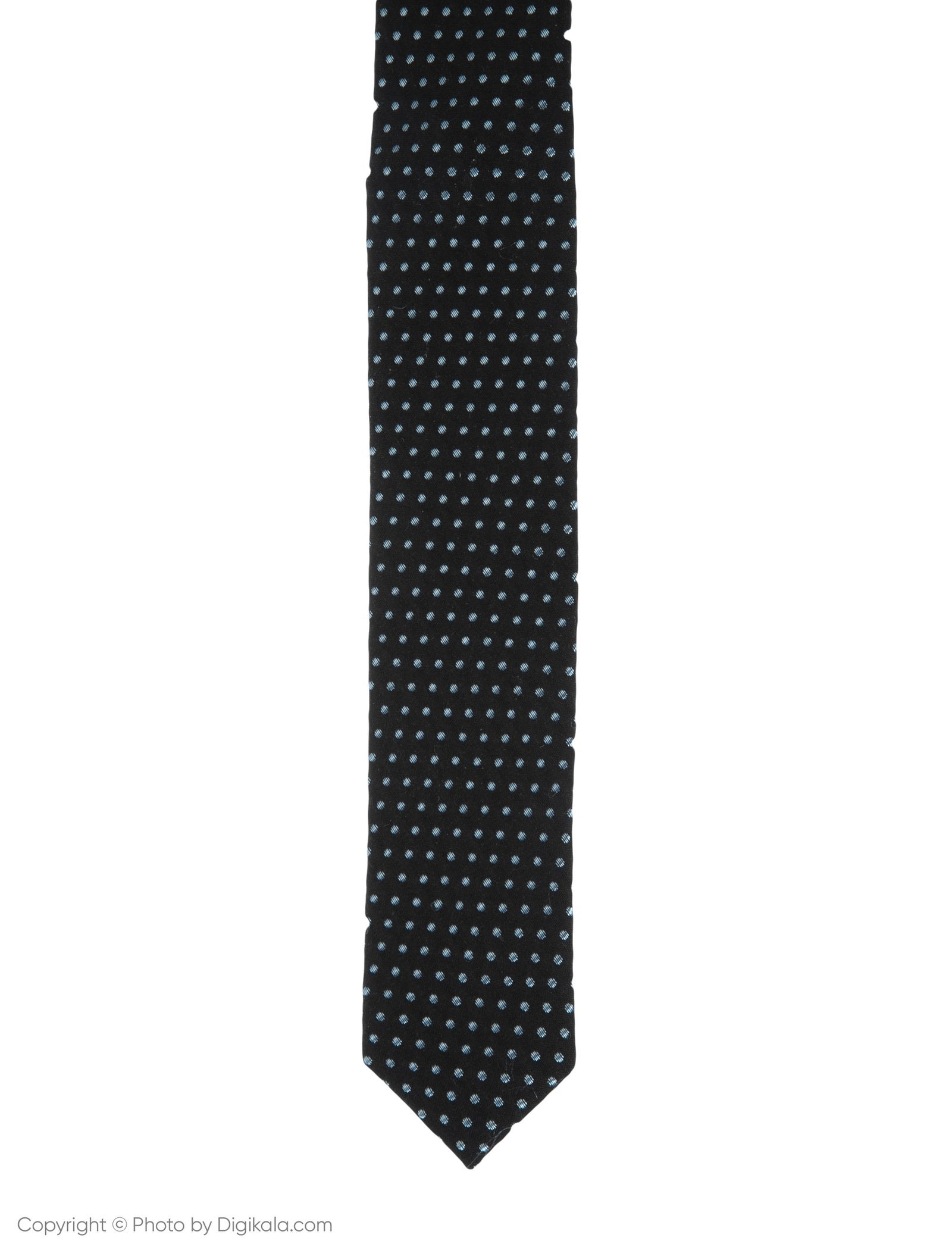 کراوات پاترون مدل TGCK1 - آبی مشکی - 3