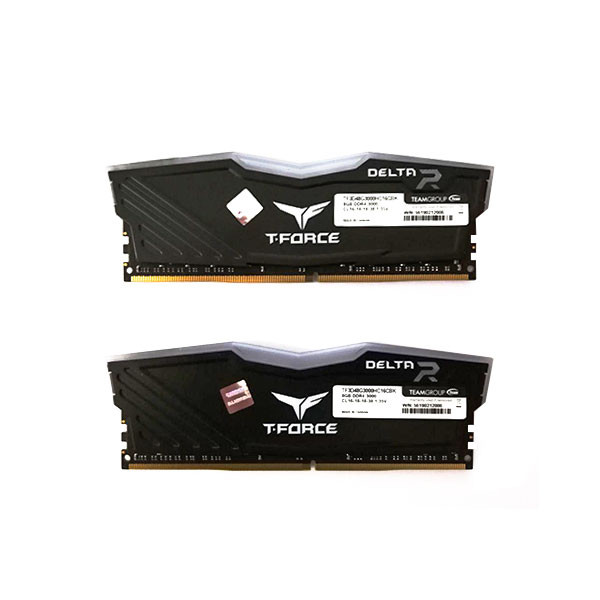 رم دسکتاپ DDR4 دو کاناله 3000 مگاهرتز CL16 تیم گروپ مدل T-Force Delta RGB ظرفیت 16 گیگابایت