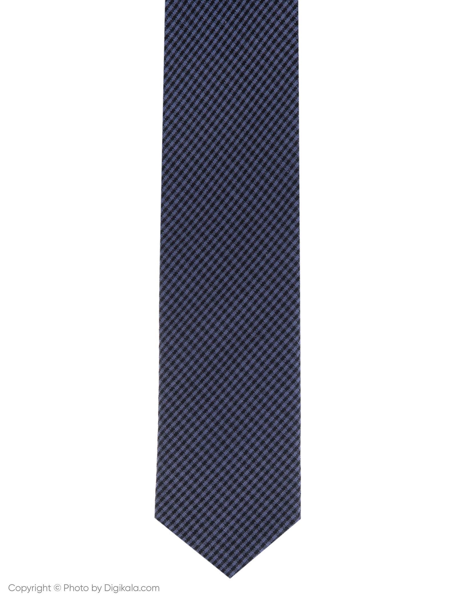 کراوات پاترون مدل TGCU1 - سرمه ای - 4
